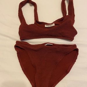 You Swim Eva standard two piece in Garnet.